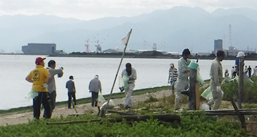 「高須海岸清掃」